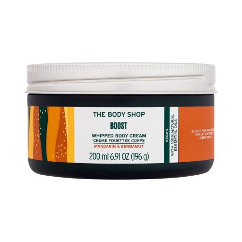 The Body Shop Boost Whipped Body Cream 200 ml povzbudzujúci telový krém pre ženy
