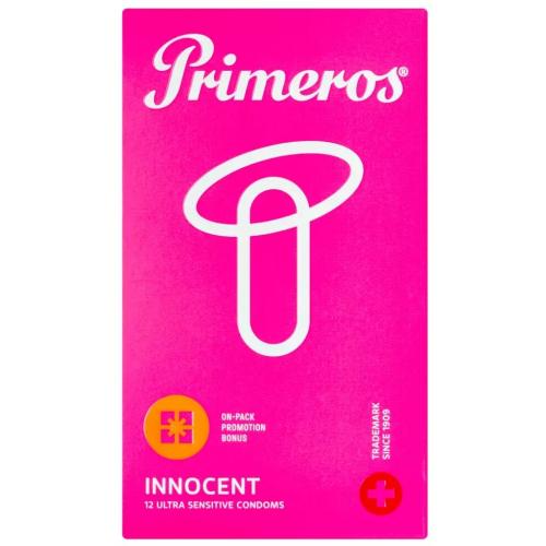 Primeros Innocent ultra tenké kondómy s vôňou ruže pre mužov kondóm 12 ks