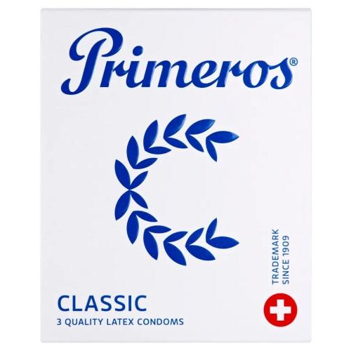 Primeros Classy klasické kondómy s vôňou pre mužov kondóm 3 ks