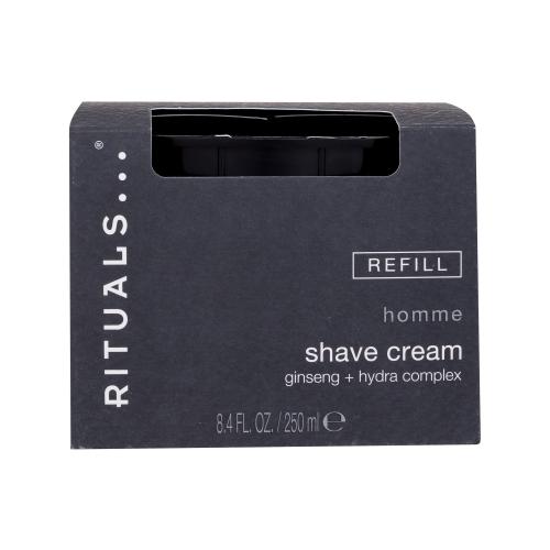 Rituals Homme Shave Cream 250 ml krém na holenie so ženšenom a hydratačným komplexom Náplň pre mužov