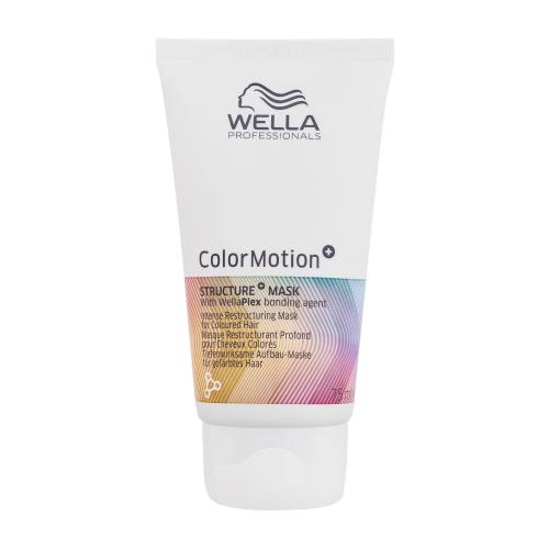 Wella Professionals ColorMotion Structure Mask 75 ml posilňujúca maska na vlasy pre poddajnosť a lesk pre ženy