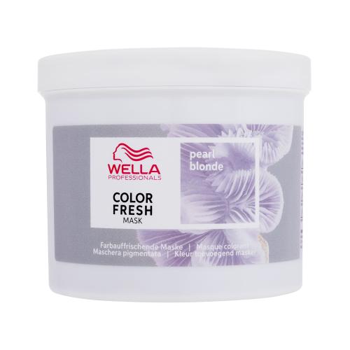 Wella Professionals Color Fresh Mask 500 ml farbiaca a ošetrujúca maska na vlasy pre ženy Pearl Blonde