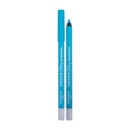 BOURJOIS Paris Contour Clubbing Waterproof 24H 1,2 g dlhotrvajúca vodoodolná ceruzka na oči pre ženy 63 Sea Blue Soon