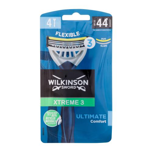 Wilkinson Sword Xtreme 3 Ultimate Comfort holiaci strojček pre mužov jednorazové holiace strojčeky 4 ks