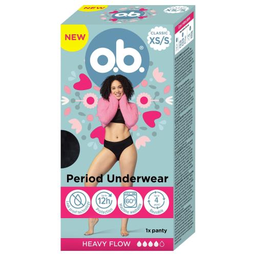 o.b. Period Underwear XSS 1 ks menštruačné nohavičky pre ženy