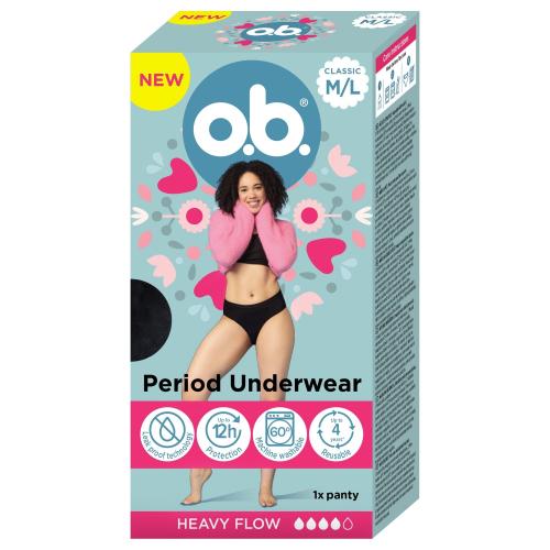 o.b. Period Underwear ML 1 ks menštruačné nohavičky pre ženy