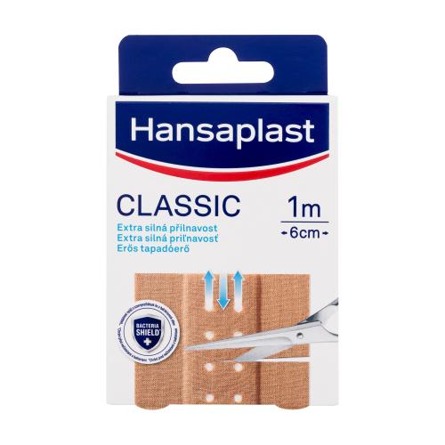 Hansaplast Classic náplasti s mimoriadne silnou priľnavosťou unisex 10 náplastí s veľkosťou 10x6 cm