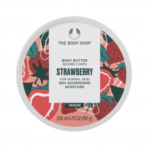 The Body Shop Strawberry 200 ml hydratačné telové maslo pre ženy
