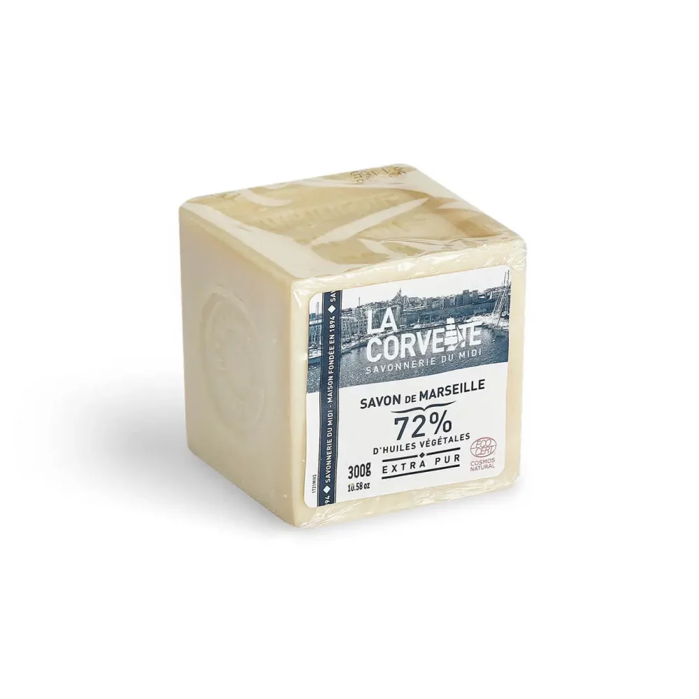 Savonnerie du Midi Marseillské mydlo, biele 300 g