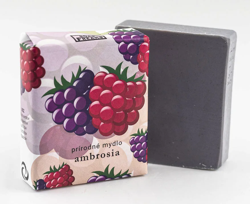 SOAP FREAKS Ambrosia, malinové prírodné mydlo 100 g