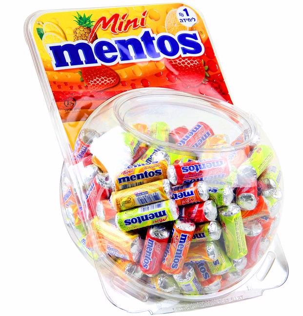 MENTOS MINI BOX ZMES-4 PRICHUTE 50 ks