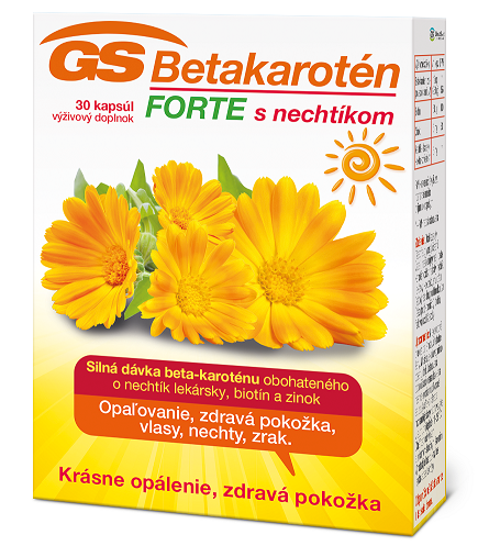 GS Betakarotén FORTE s nechtíkom 30 cps
