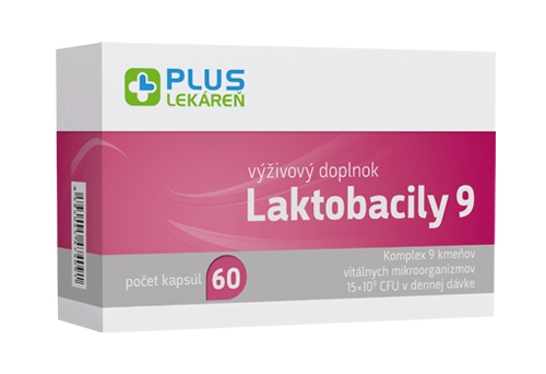 Plus Lekáreň Laktobacily 9 60 cps