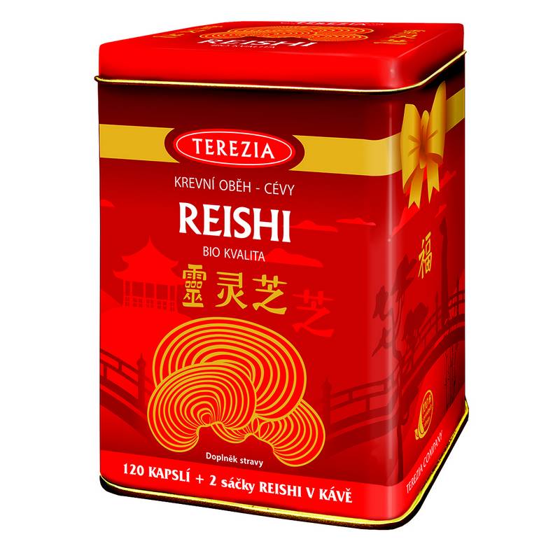 Terezia Reishi BIO kvalita darčekové balenie