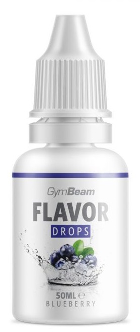GymBeam Flavor Drops 50 ml blueberry 1 x 50 ml