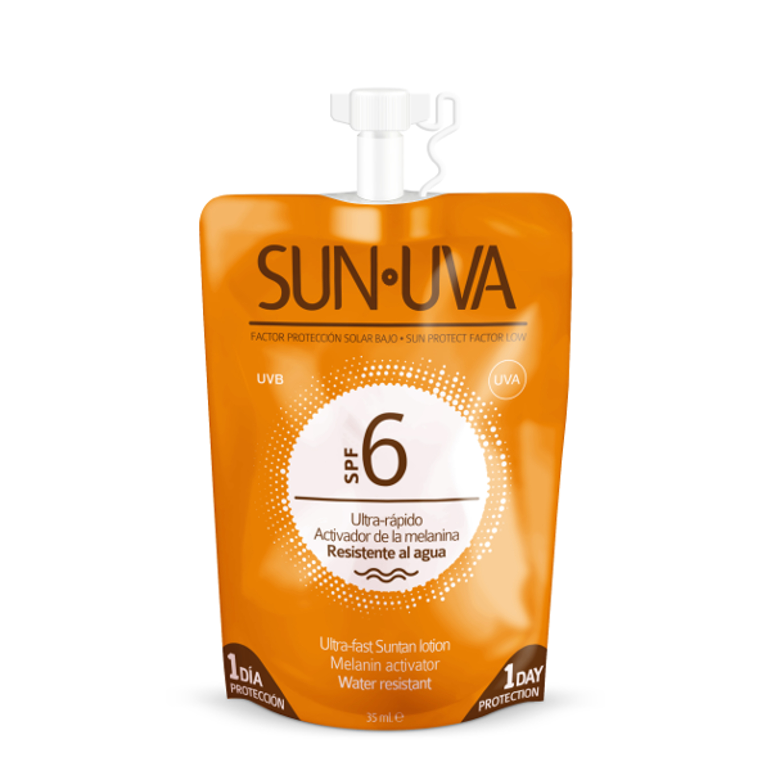 Allnature SUN UVA SPF6 Krém na opalování Diet Esthetic 35 ml