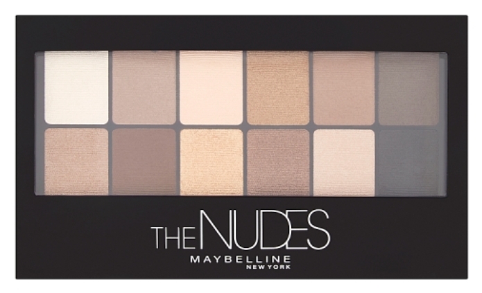 LOréal Paris Maybelline The Nudes paleta očných tieňov 9.6 g
