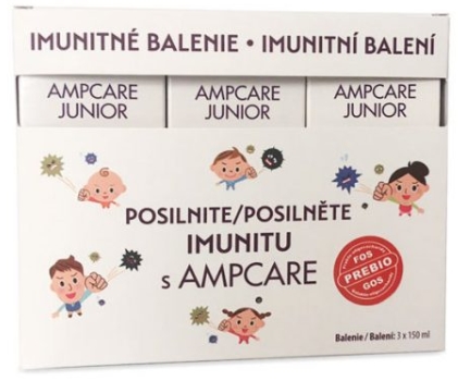 AMPcare Junior imunitné balenie sirup 3x150ml