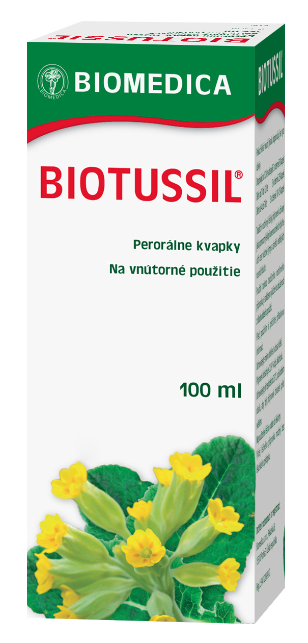 Biomedica BioTussil Perorálne kvapky 100 ml