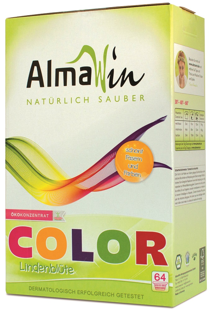 AlmaWin Prášok na farebné prádlo COLOR 2kg