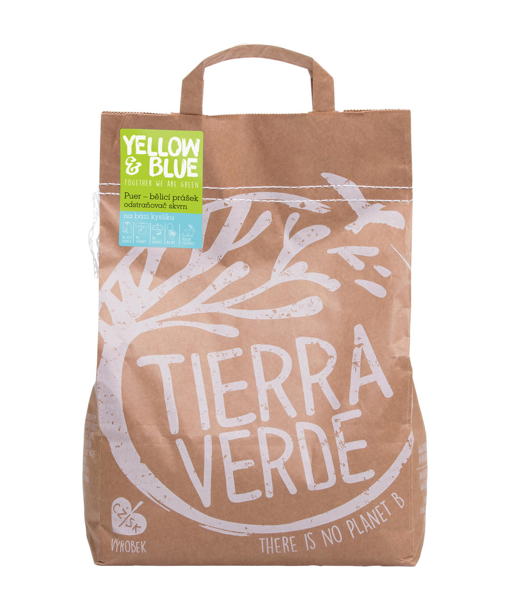Tierra Verde Puer, bieliaci prášok 5kg