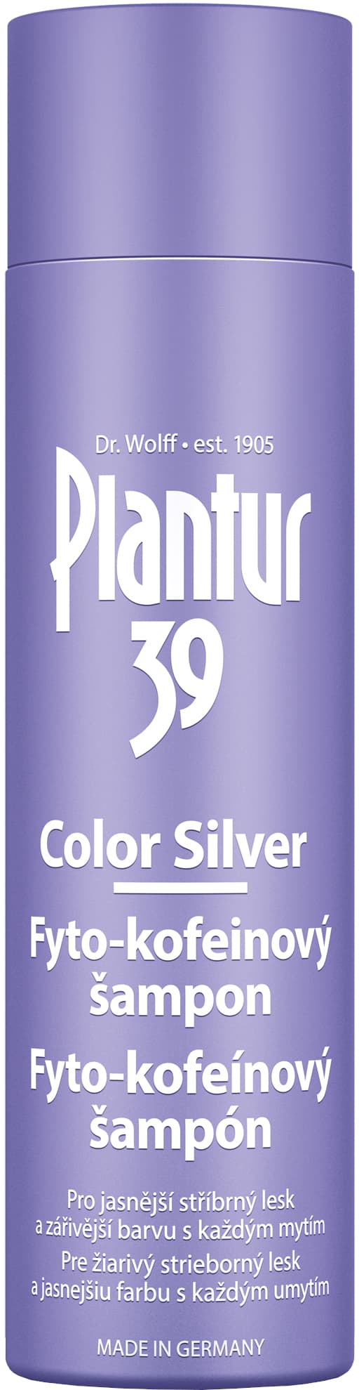 Plantur 39 Color Silver Fyto-Kofeinový šampón 250ml