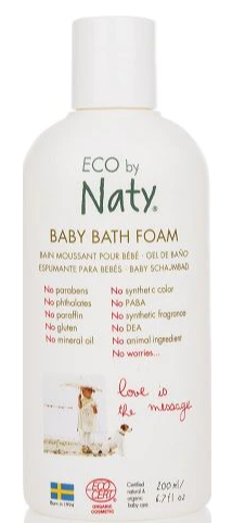 Naty Nature Babycare Pena detská do kúpeľa 200ml