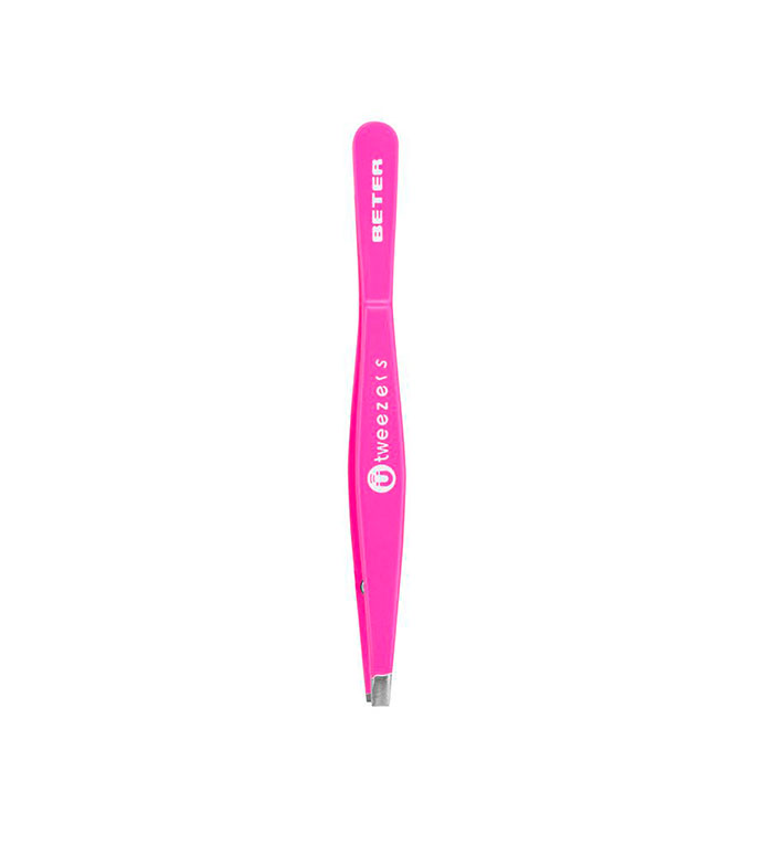 Beter Ü Tweezers magnetic slanted- tip tweezers Pink