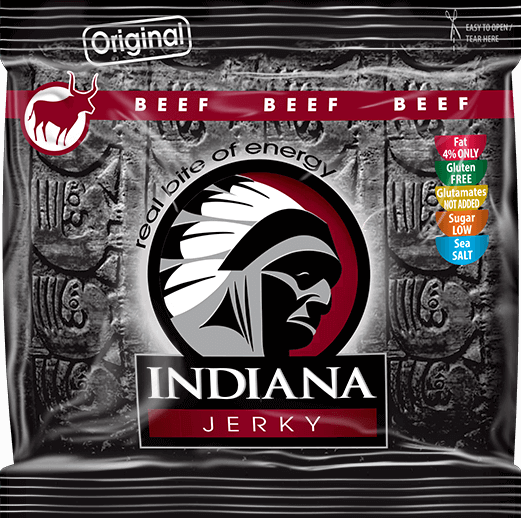 Indiana Jerky beef (hovädzie) Original 60g