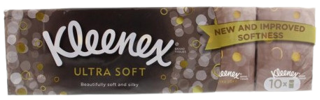 Kleenex ® Papierové hygienické vreckovky Ultra Soft Mini 10 ks