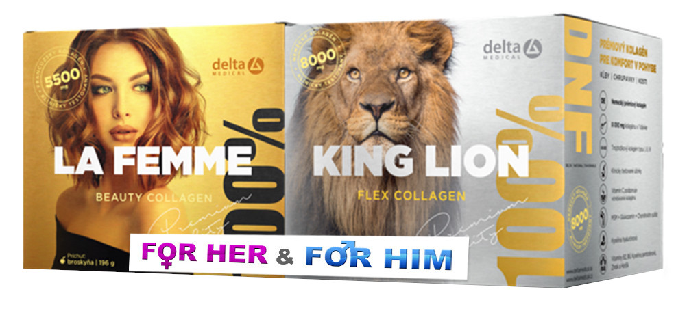 Delta Medical La Femme  King Lion Collagen Partnerský balíček