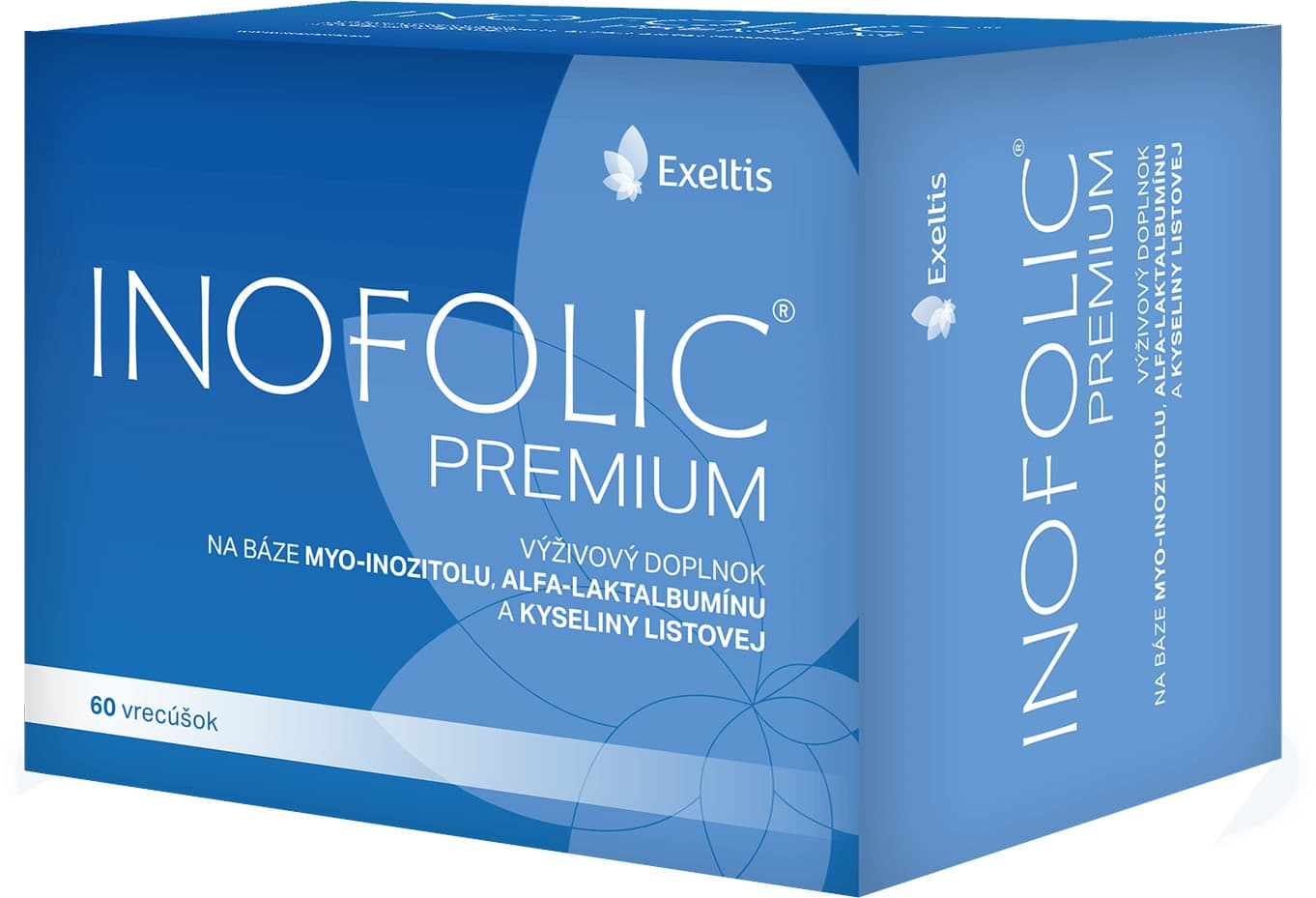 Exeltis Inofolic Premium výhodné balení 60 vrecúšok