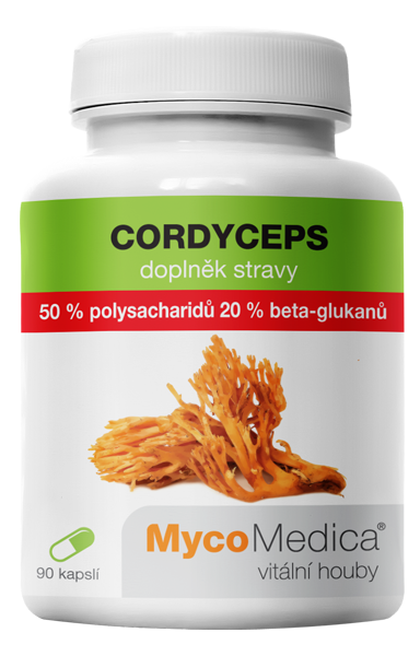 MycoMedica Cordyceps 50 percent 90 kapsúl