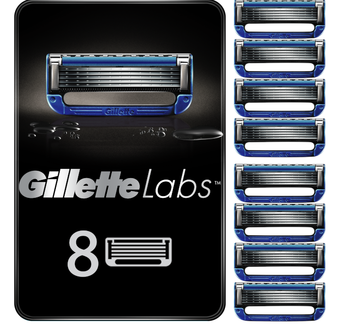 Gillette Labs Heated razor 8 náhradných hlavíc