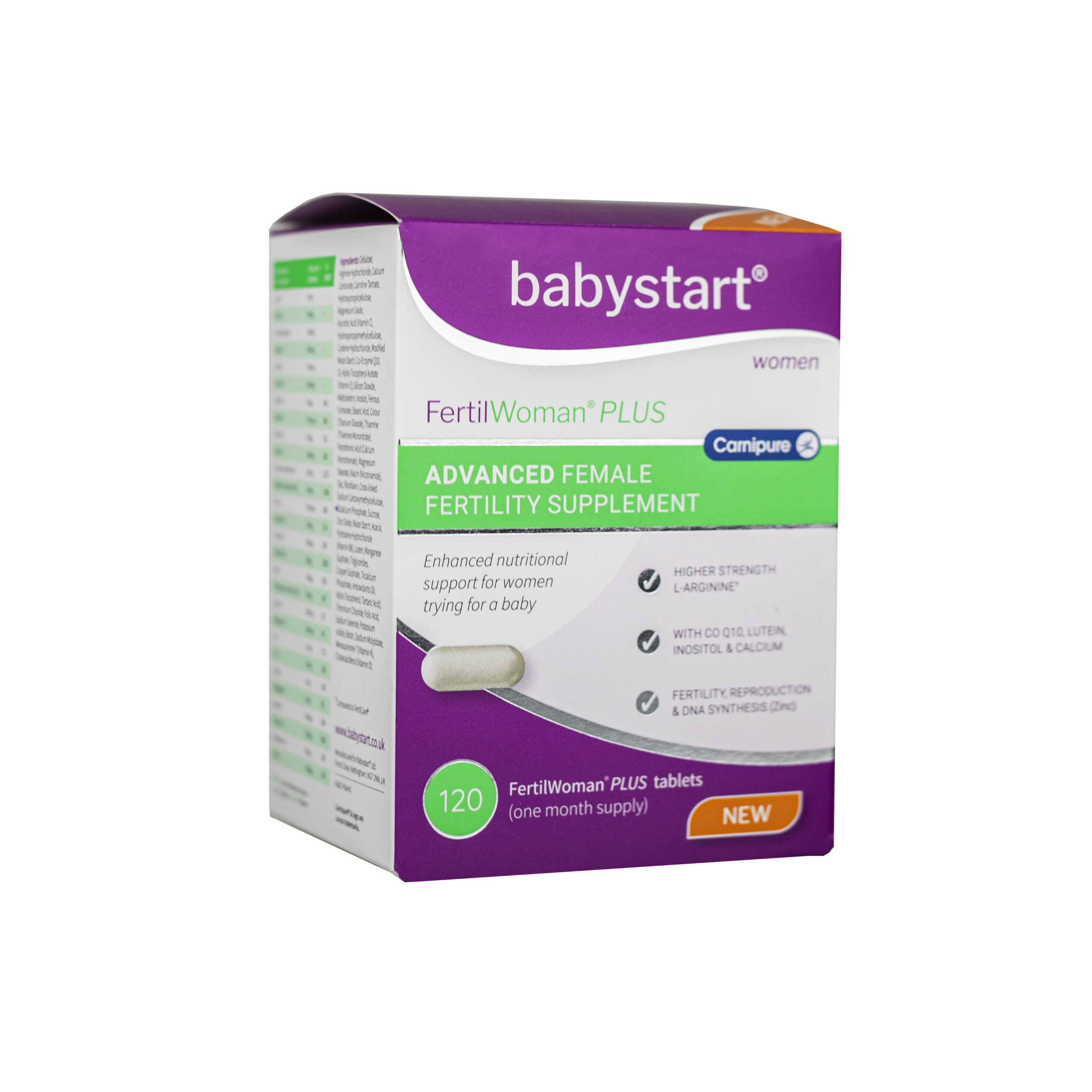 Babystart FertilWoman Plus Vitamíny pre ženy 120 tabliet