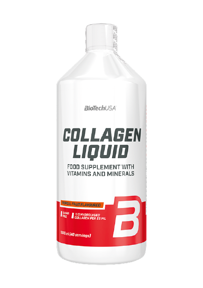BiotechUSA Collagen Liquid, lesné plody 1000 ml