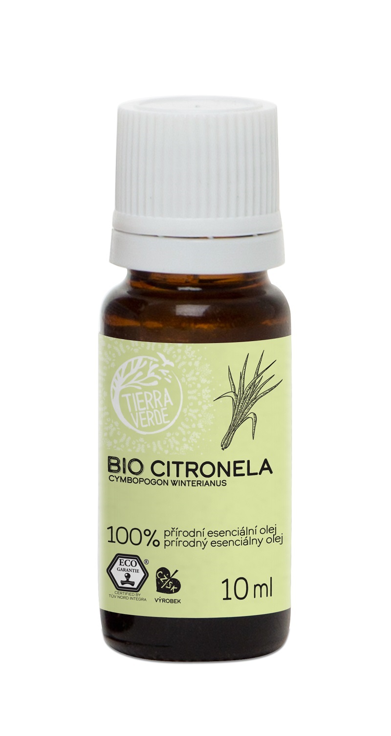 Tierra Verde Esenciálny olej BIO Citronela 10 ml