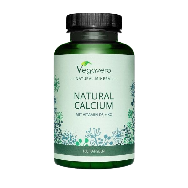 Vegavero Natural Calcium  D3  K2 180 kapsúl