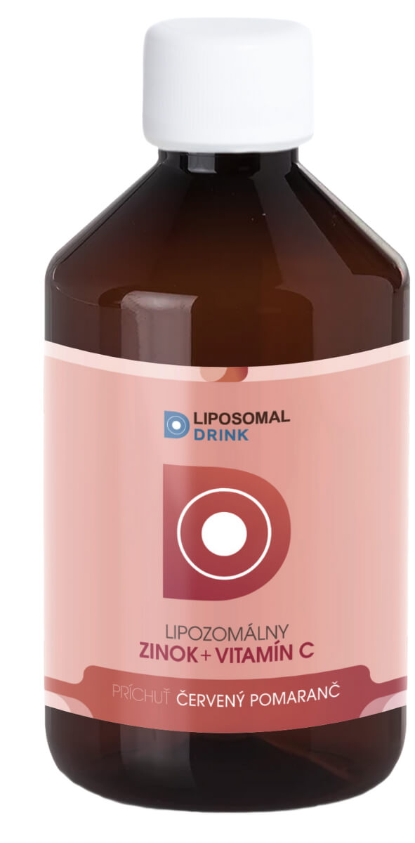 LiposomalDrink Lipozomálny zinok s vitamínom C 250ml