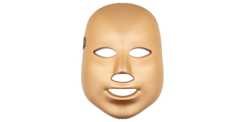 Palsar7 Ošetrujúca LED maska na tvár zlatá 1ks