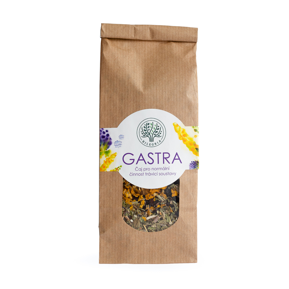 Bilegria GASTRA - sypaná bylinná čajová zmes na podporu normálneho trávenia 50g