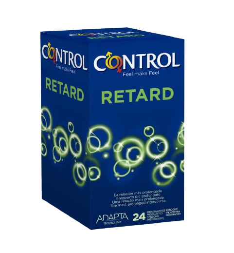 Control Retard Kondómy pre oneskorenú ejakuláciu 24 kusov 24 ks