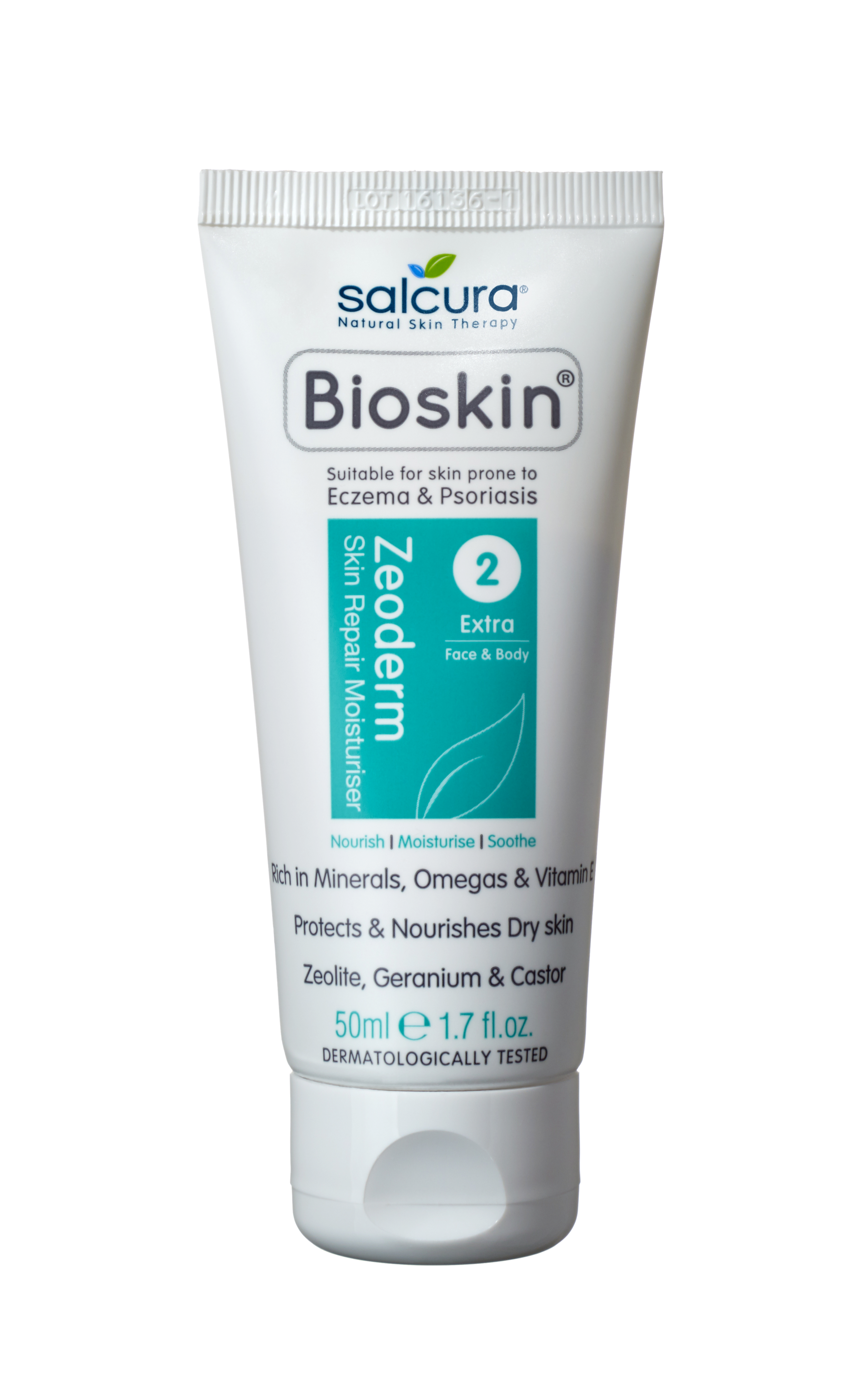 Salcura Bioskin Adult Zeoderm Skin Repair Krém na ruky a telo pre akútnu starostlivosť 50 ml