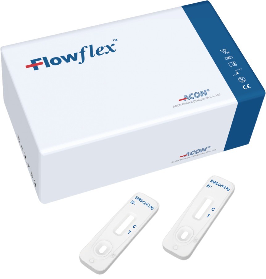 ACON Flowflex SARS-CoV-2 Antigen Rapid Test 25ks
