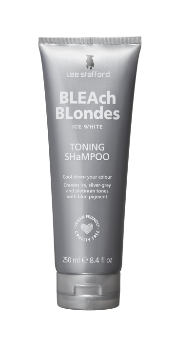 Lee Stafford Bleach Blondes Ice White Šampón pre ľadový odtieň blond vlasov 250ml