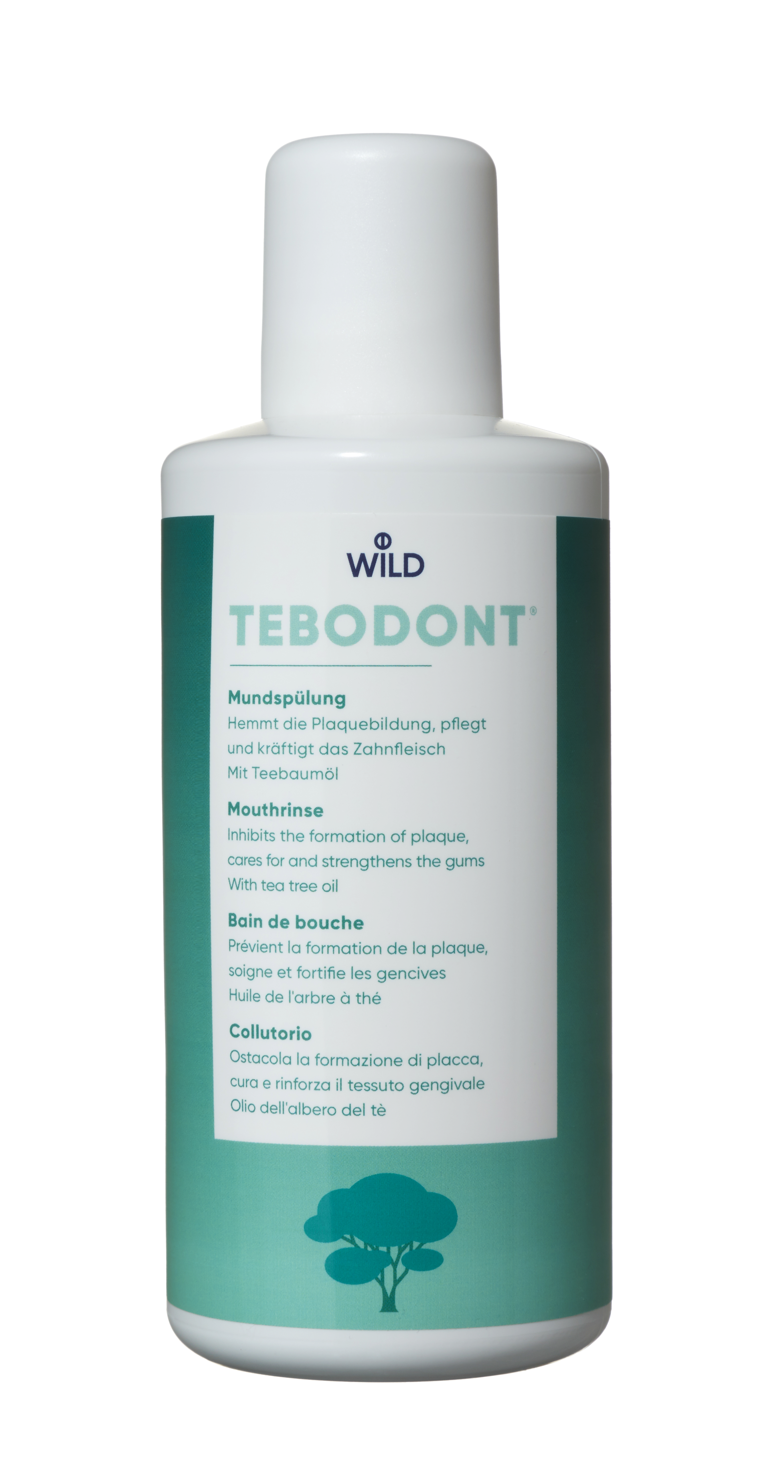 Tebodont Ústny výplach bez fluoridov 400 ml