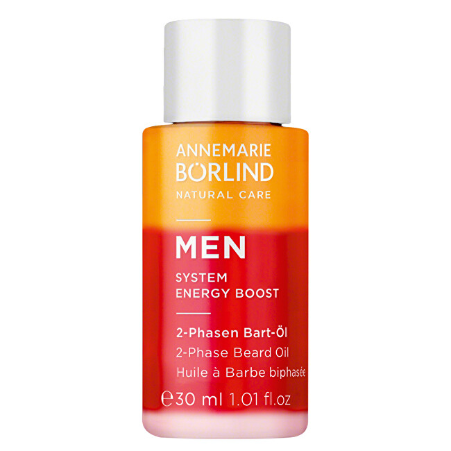 ANNEMARIE BORLIND 2-fázový olej na bradu pre mužov MEN System Energy Boost (2- Phase Beard Oil) 30 ml