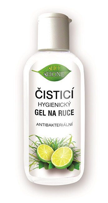 Bione Cosmetics Čistiaci hygienický gél na ruky antibakteriálny Lemongrass 200 ml