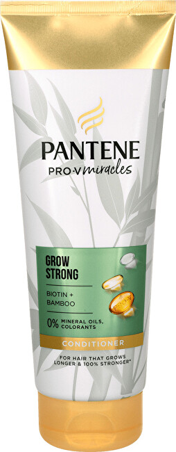 Pantene Kondicionér proti vypadávaniu vlasov Miracles Biotin   Bamboo (Grow Strong Conditioner) 200 ml