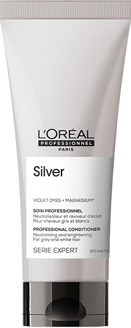 L´Oréal Professionnel Starostlivosť na neutralizáciu nežiaducich odtieňov šedivých a bielych vlasov Serie Expert ( Silver Neutral ising Cream) 200 ml